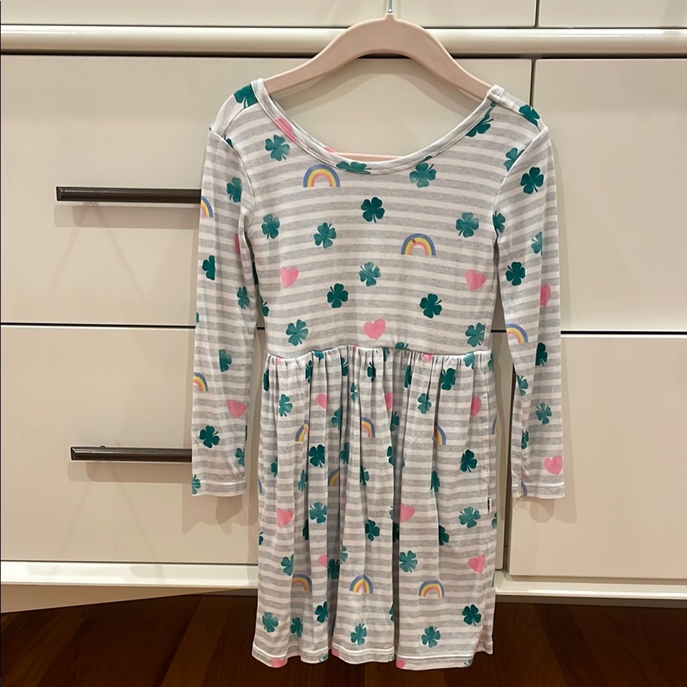 Little Sleepies Lucky in Love Play Twirl Dress